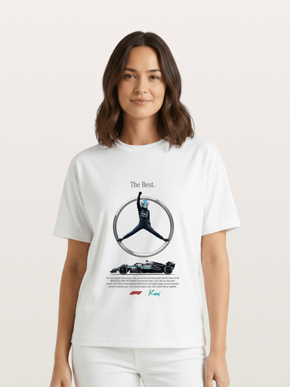 Kimi Mercedes Star Pose Gildan T-shirt