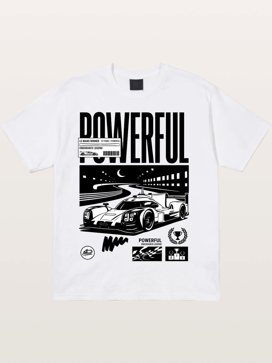 Endurance and powerful legend Cotton T-shirt