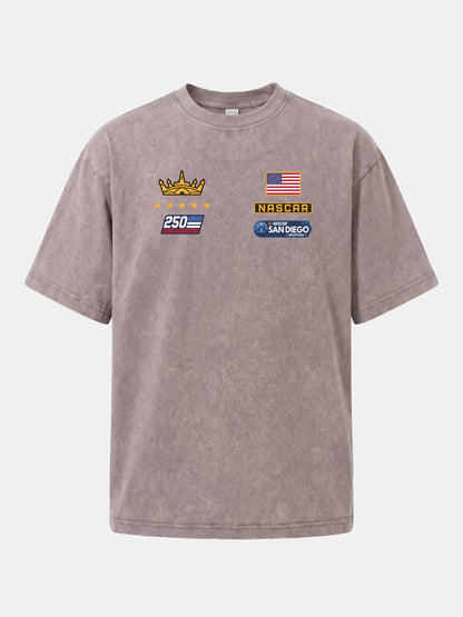 San Diego NASCAR 250th Crown Mark Washed T-shirt