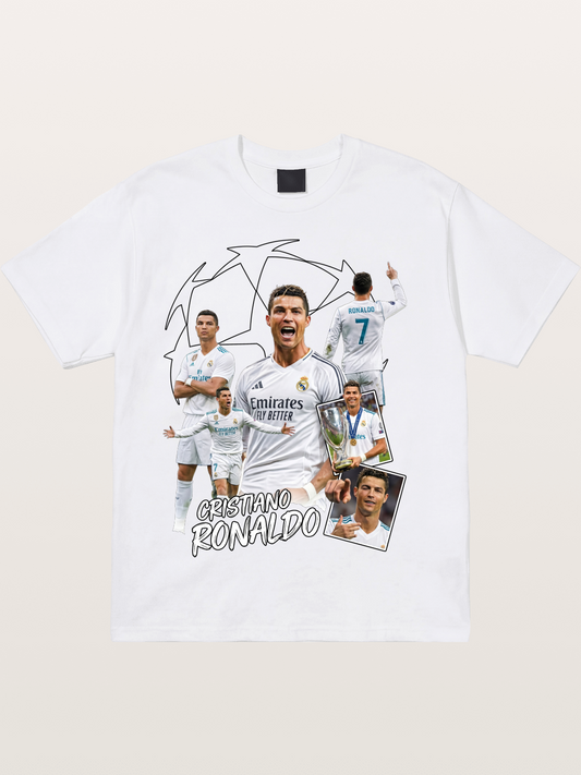 Cristiano Ronaldo Real Madrid Cotton T-shirt