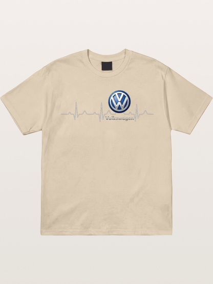 Volkswagen Heartbeat Logo Gildan T-shirt