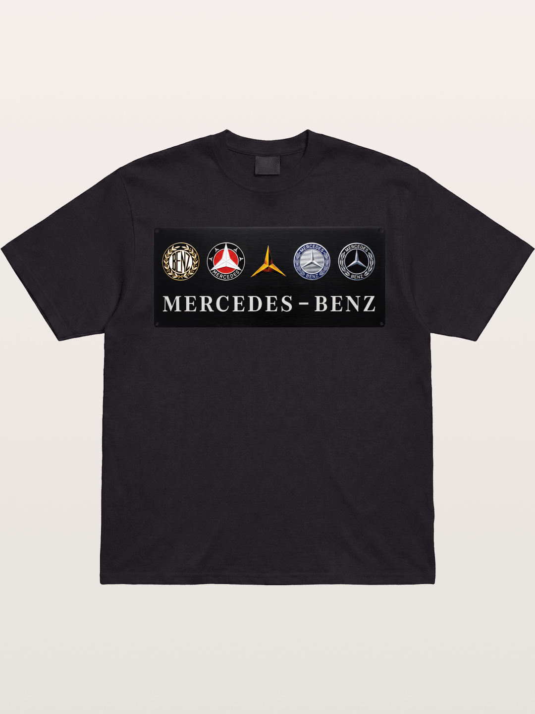 Mercedes-Benz Multi-Logo Plate Gildan T-shirt