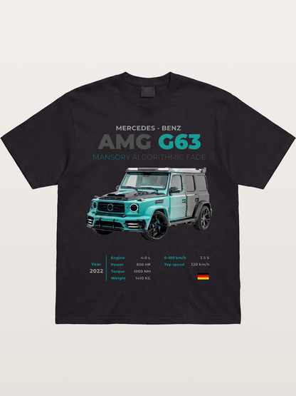 Mansory AMG G63 Fade Art Gildan T-shirt
