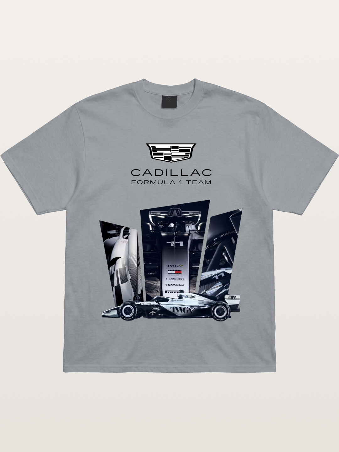 Cadillac F1 Team Racing Art Gildan T-shirt