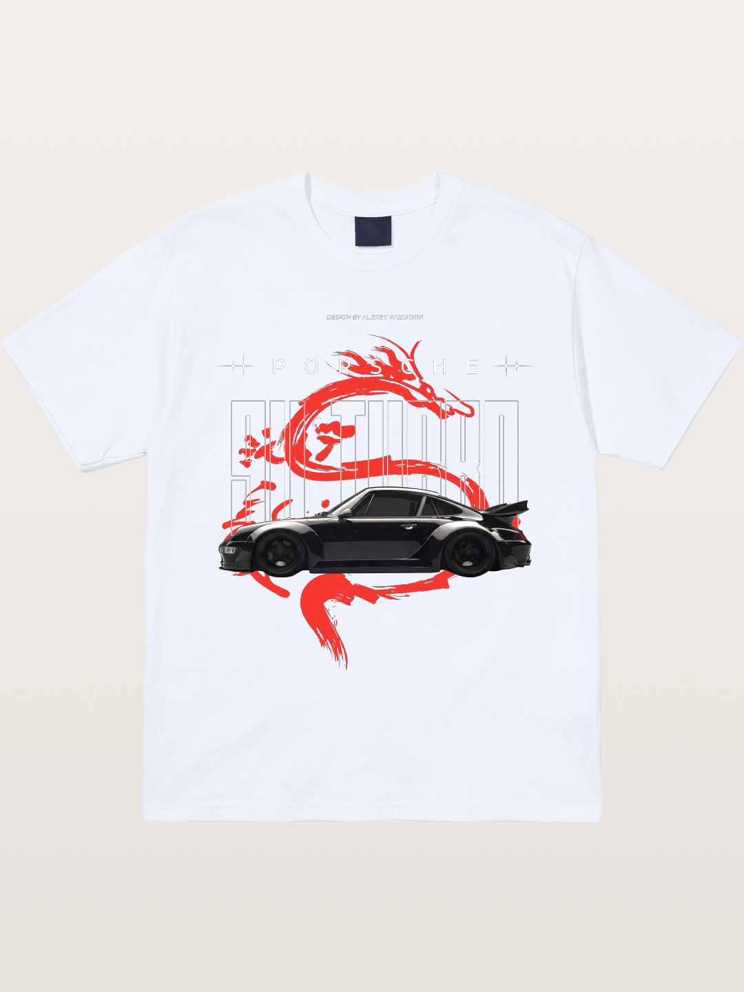 Porsche Dragon Gildan T-shirt