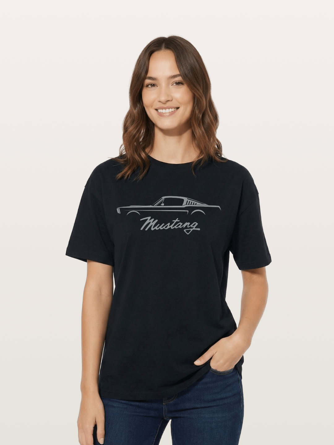 Silhouette Ride Cotton T-shirt
