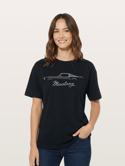 Silhouette Ride Cotton T-shirt