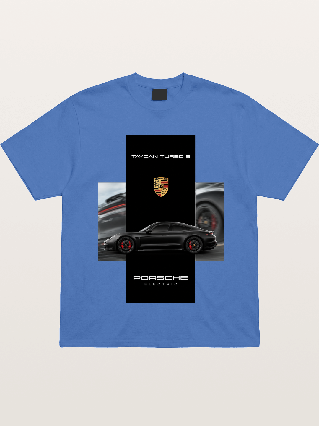 Porsche Taycan Turbo S Electric Gildan T-shirt