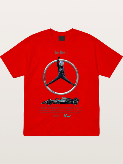 Kimi Mercedes Star Pose Cotton T-shirt