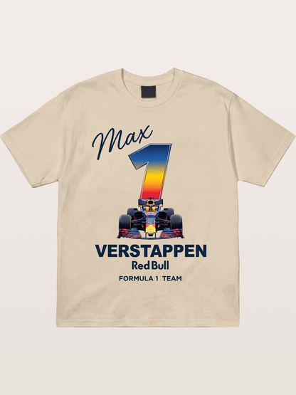 Max Verstappen Red Bull 1 Print Gildan T-shirt