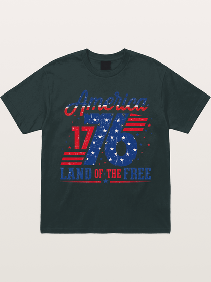 America 1776 Land Of The Free Gildan T-shirt