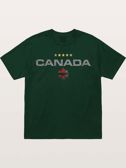Canada Soccer Team Crest Gildan T-shirt