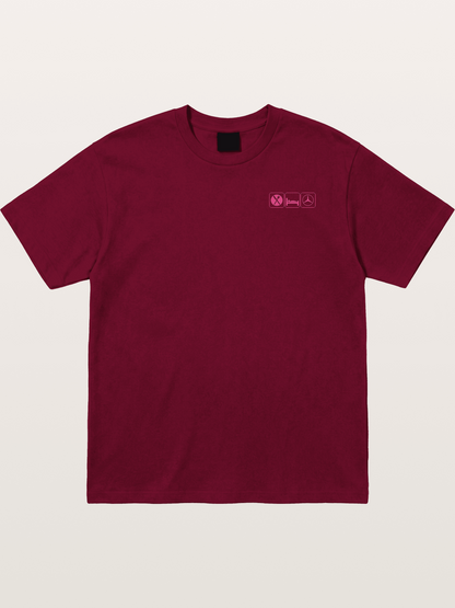 Eat Sleep Mercedes Pink Print Gildan T-shirt