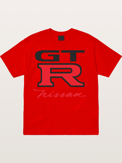 Nissan GT-R Bold Logo Cotton T-shirt