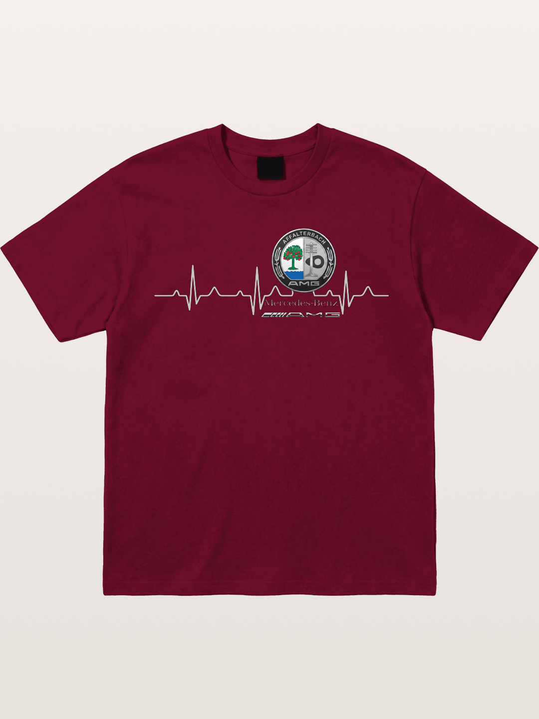 AMG Affalterbach Crest with Pulse Wave Gildan T-shirt