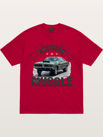 Green Muscle Hero Gildan T-shirt