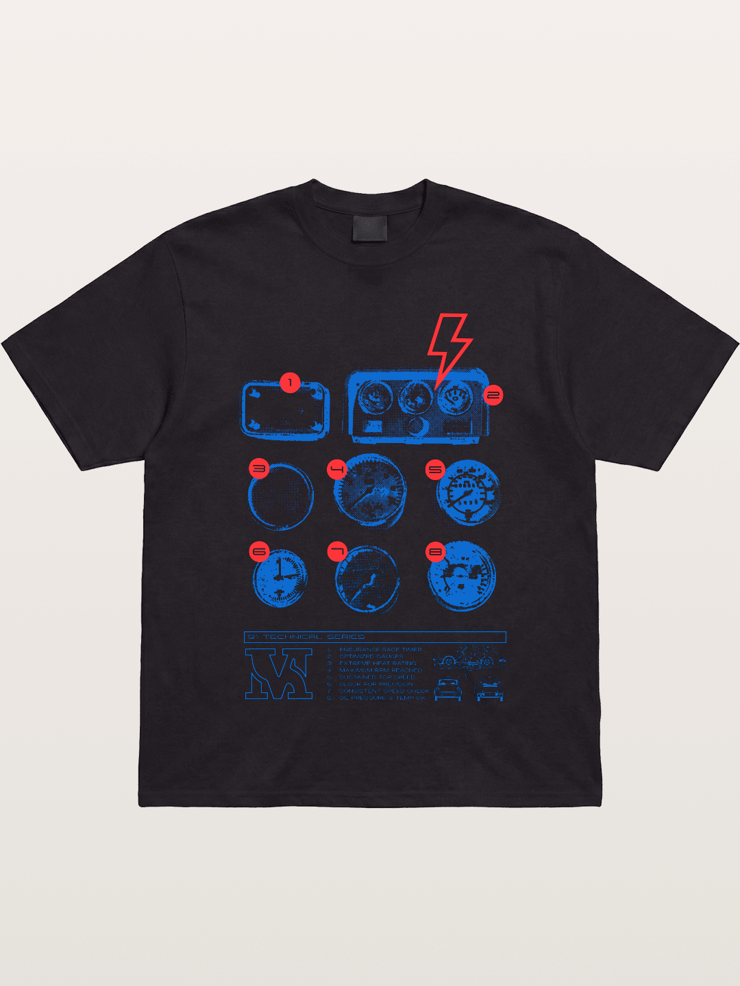 Speed Check Gildan T-shirt