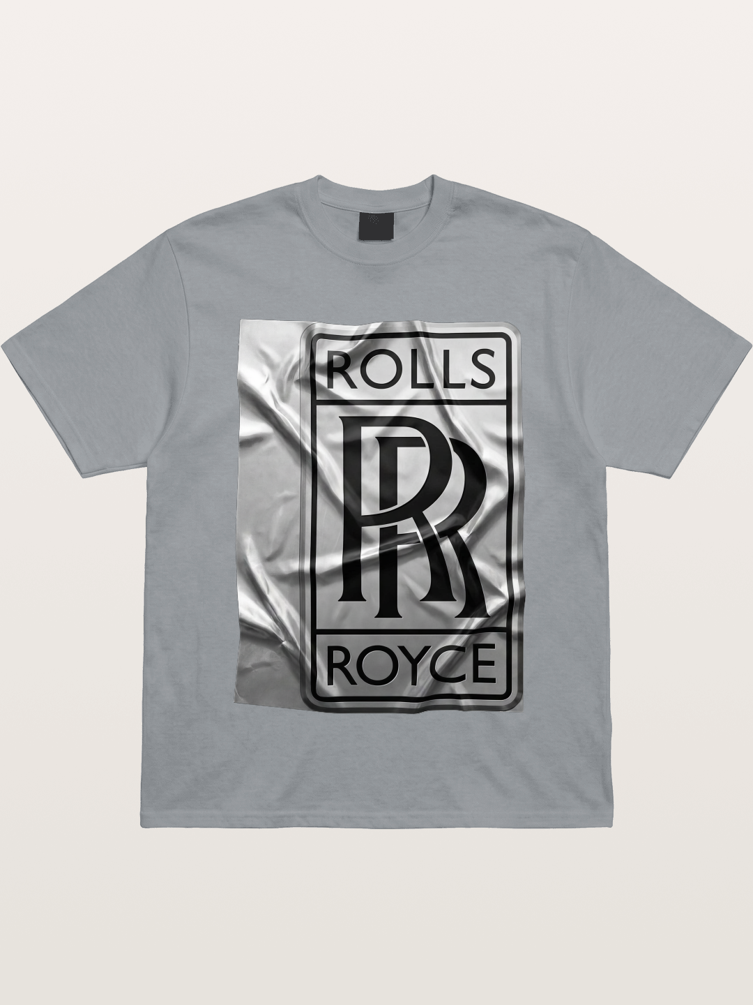 Silk Texture RR Logo Design Gildan T-shirt
