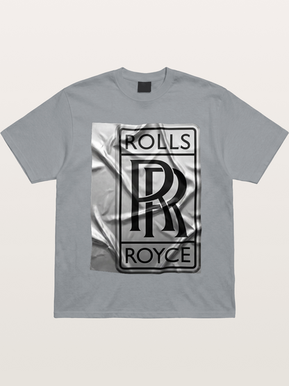 Silk Texture RR Logo Design Gildan T-shirt