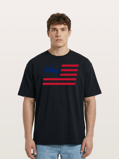 The Flag of Open Wheel Cotton T-shirt