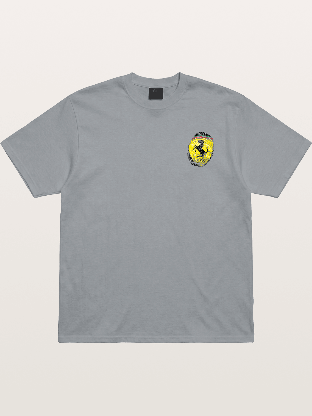 Ferrari Fingerprint Logo Gildan T-shirt