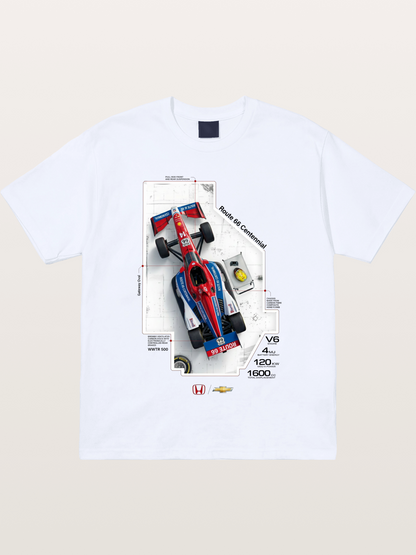 Blueprint Route66 IndyCar Card Gildan T-shirt