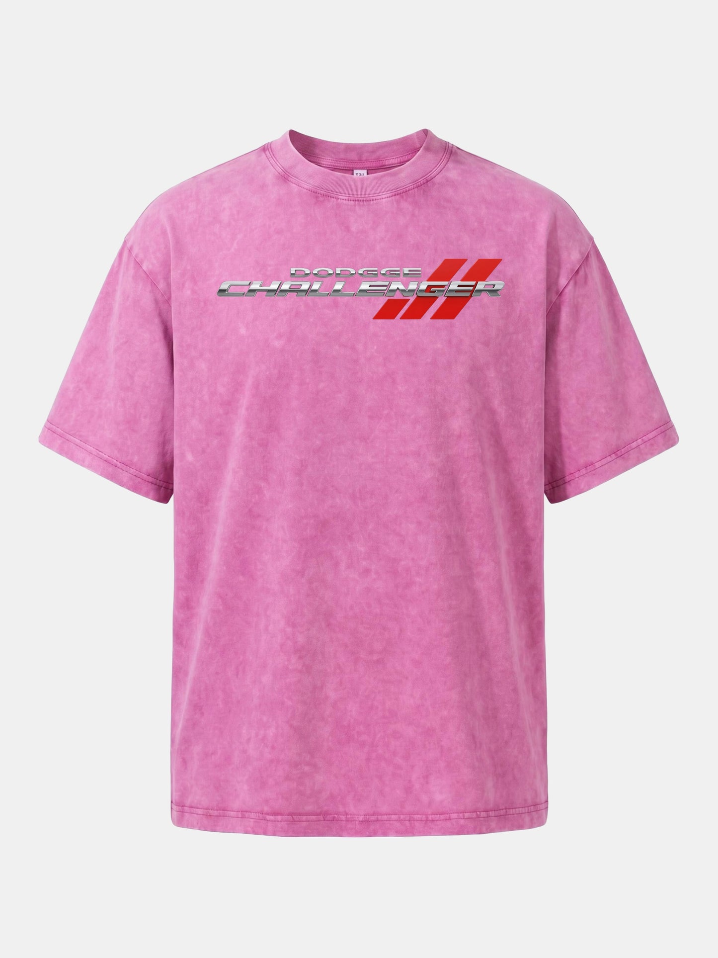 Metallic Challenger Strip Logo Washed T-shirt