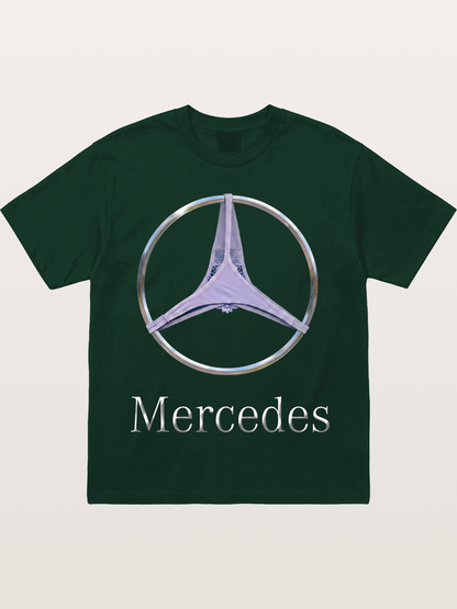 Mercedes Logo Thong Print Gildan T-shirt
