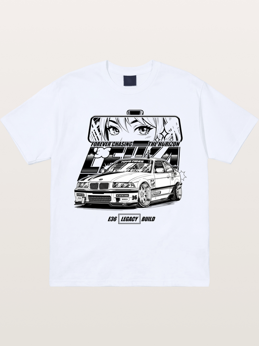 Vintage Race Car Gildan T-shirt