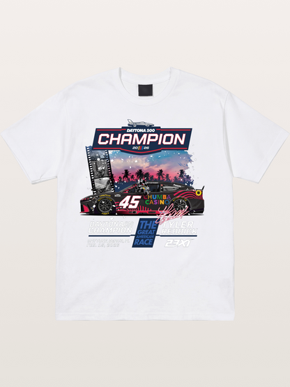 Tyler Reddick 45 Champion Car Art Cotton T-shirt