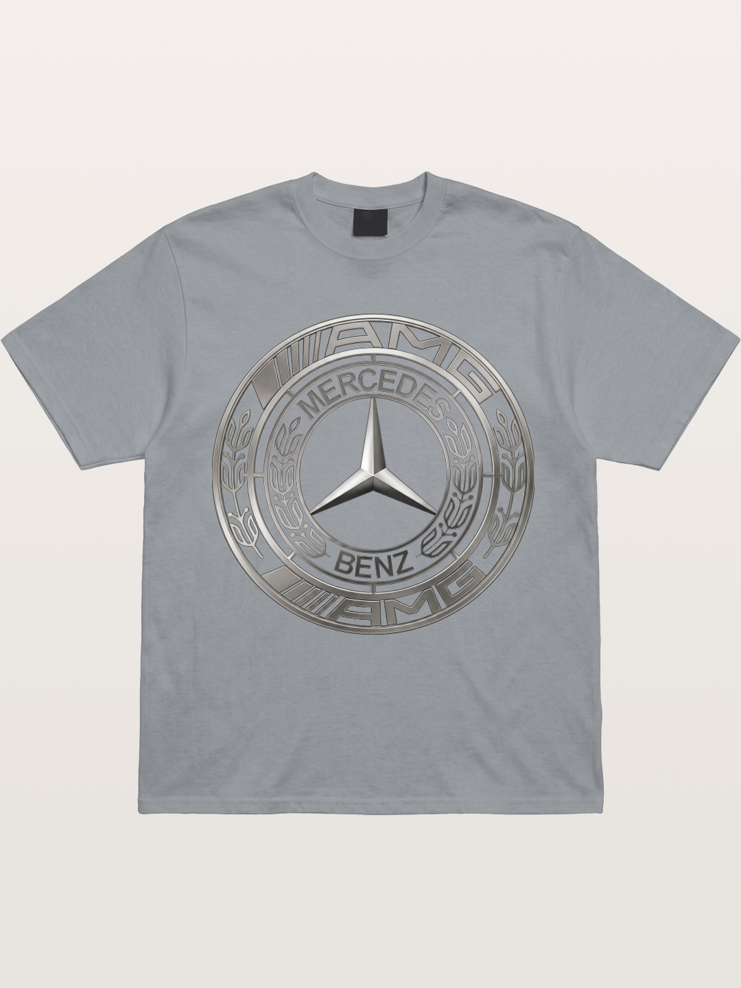 Mercedes-Benz Silver Logo Gildan T-shirt