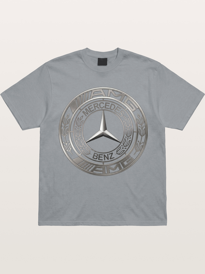 Mercedes-Benz Silver Logo Gildan T-shirt