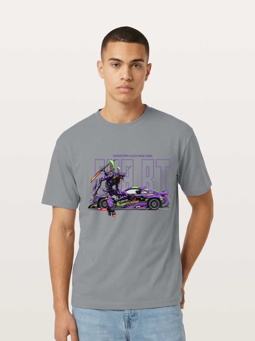 Eva Unit 01 Race Livery Gildan T-shirt