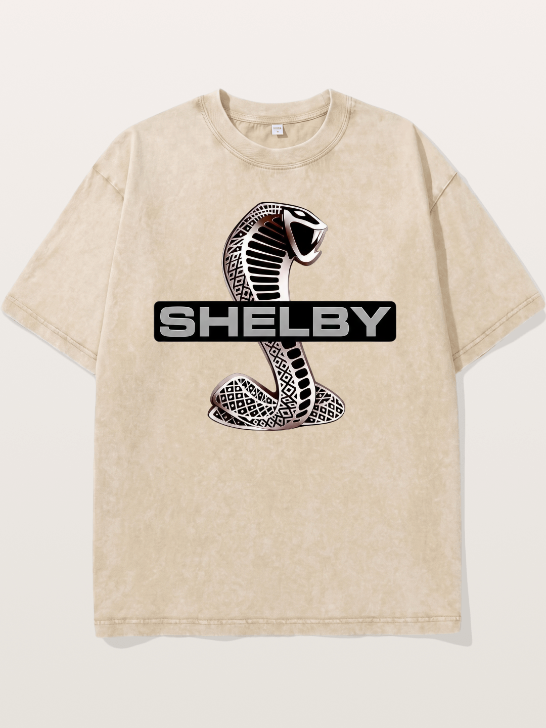 Shelby Cobra Logo Artwork Washed T-shirt