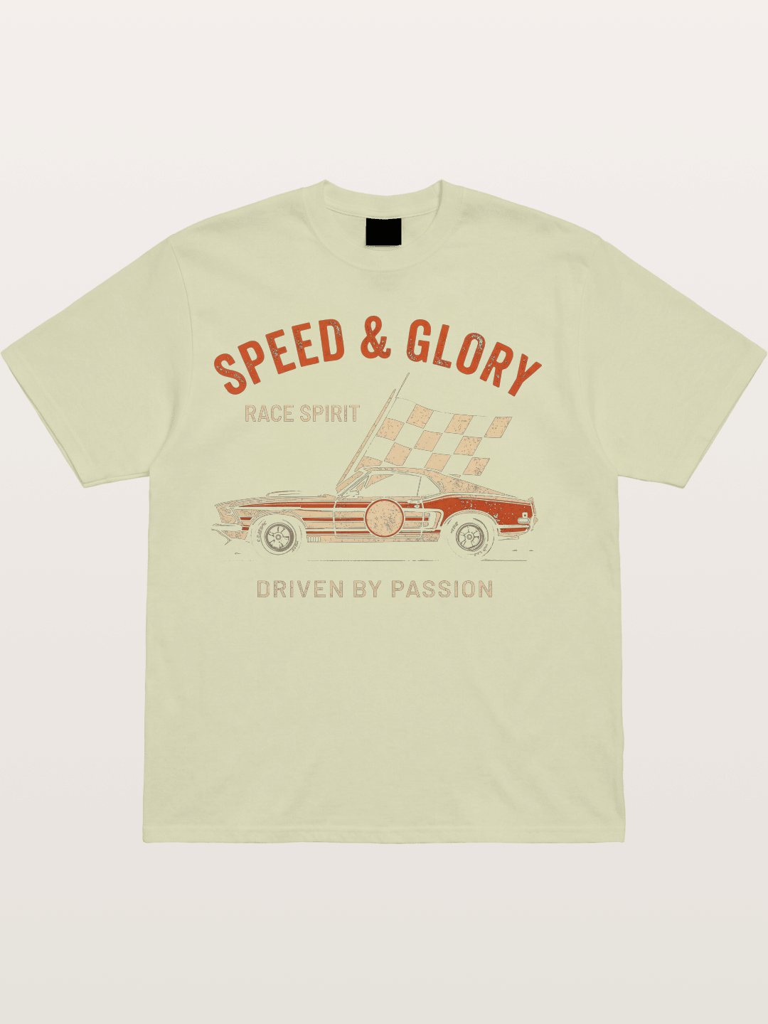 Race Spirit Cotton T-shirt