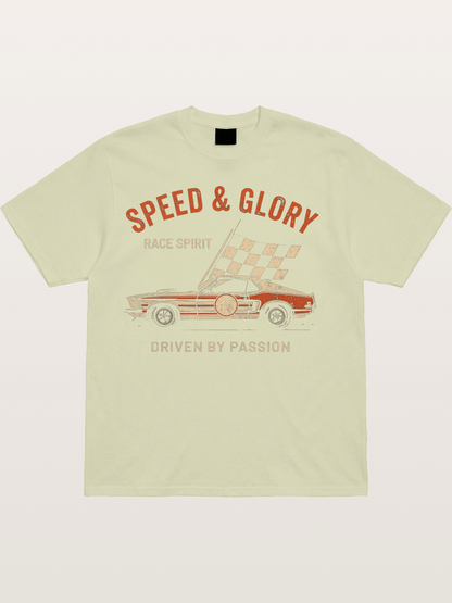 Race Spirit Cotton T-shirt
