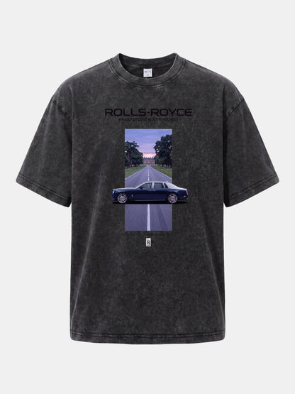 Rolls-Royce Cullinan Alpine Card Washed T-shirt