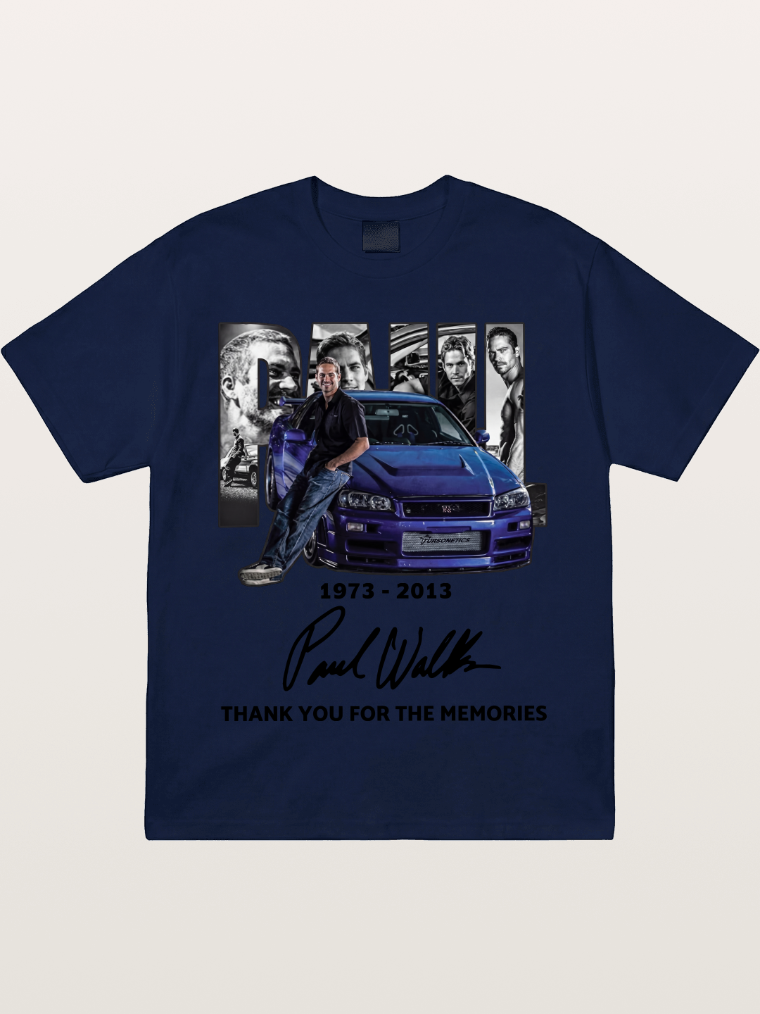 Paul Walker R34 Legacy Gildan T-shirt