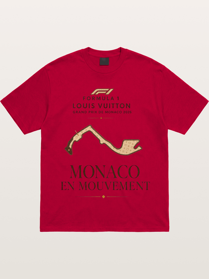 LV Monaco Track Pattern Art Gildan T-shirt