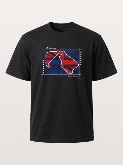 Vintage Union Jack F1 British Theme Cotton T-shirt