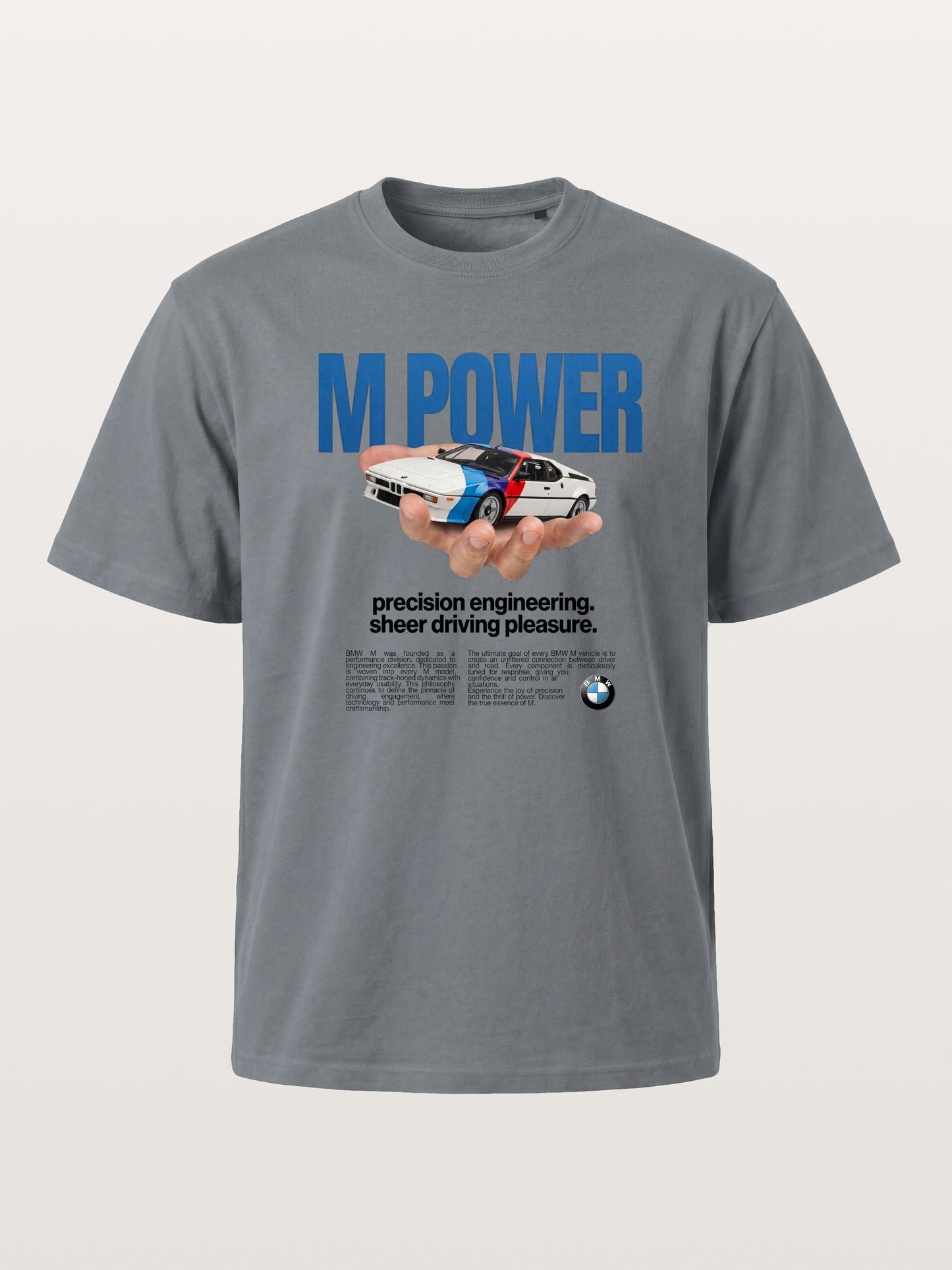 M Power Precision BMW Print Cotton T-shirt