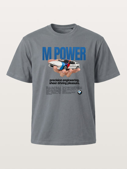 M Power Precision BMW Print Cotton T-shirt