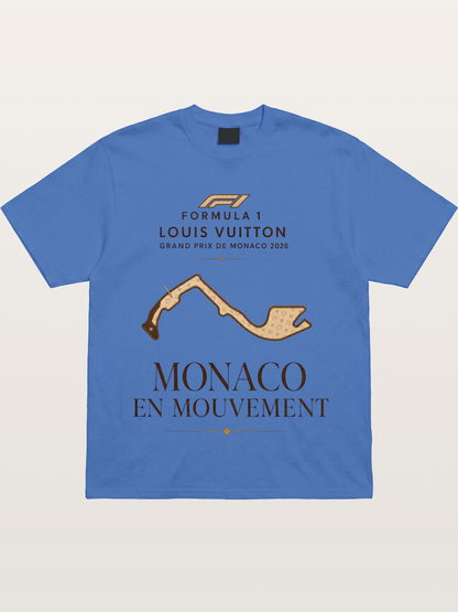 LV Monaco Track Pattern Art Gildan T-shirt