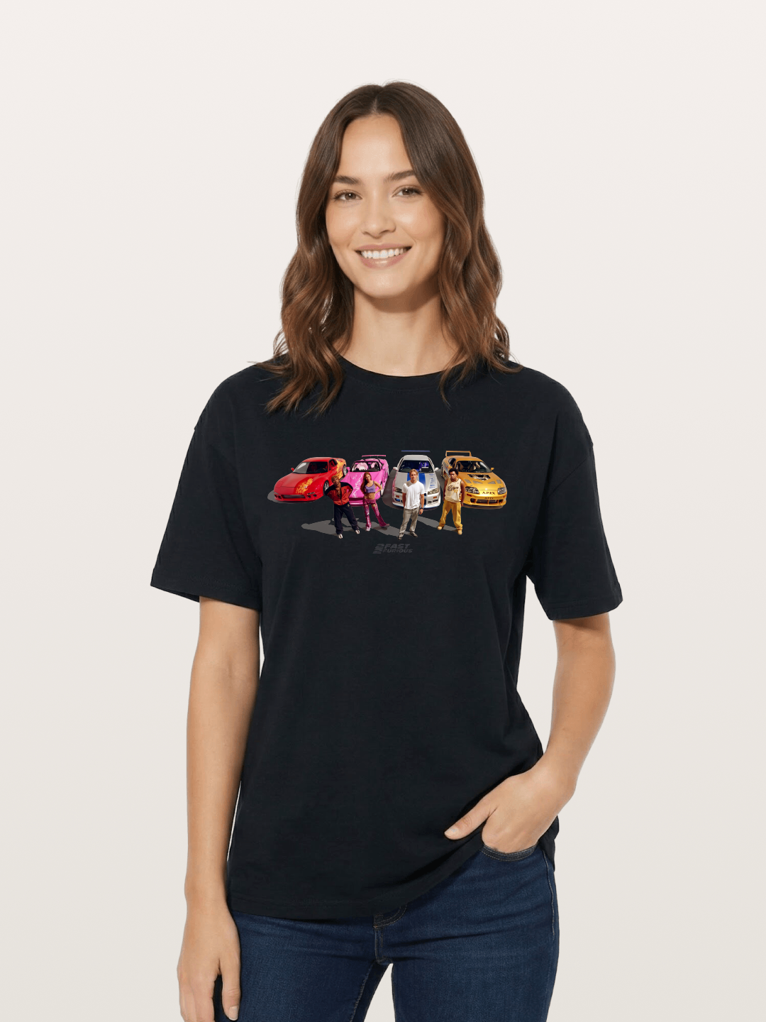 2 Fast 2 Furious Crew Cotton T-shirt