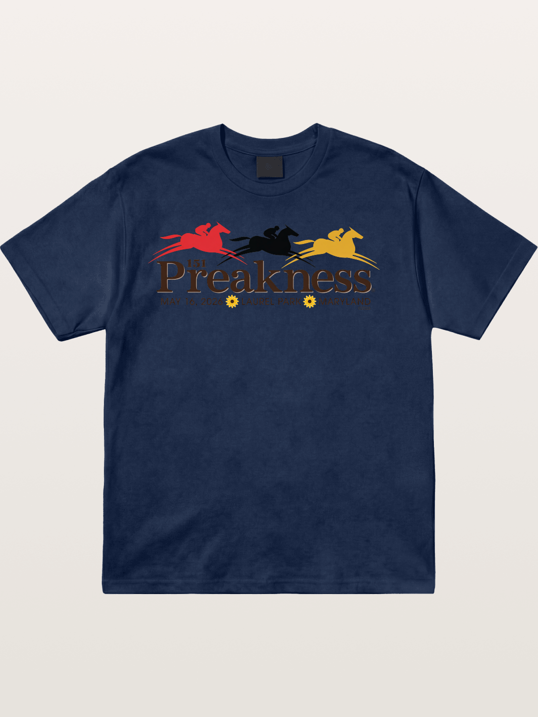 2026 Preakness Stakes Event Graphic Cotton T-shirt