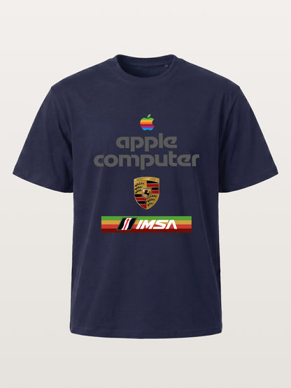 Apple IMSA Porsche Three Brand Combo Gildan T-shirt
