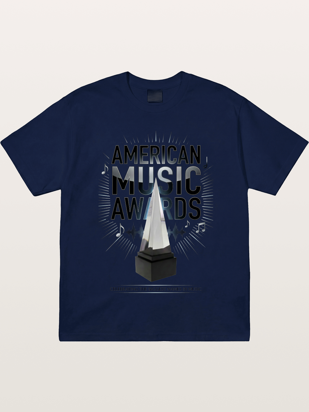 AMA Trophy Music Note Graphic Gildan T-shirt