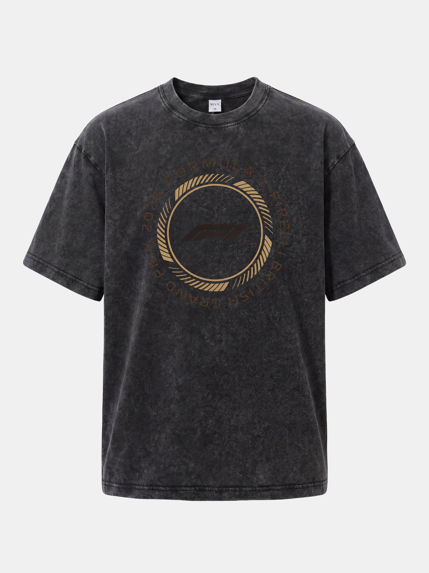 British Grand Prix 2026 Circular Crest Washed T-shirt