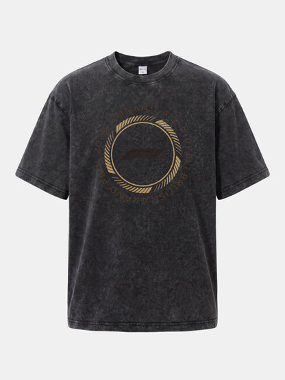 British Grand Prix 2026 Circular Crest Washed T-shirt