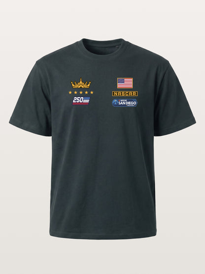 San Diego NASCAR 250th Crown Mark Gildan T-shirt